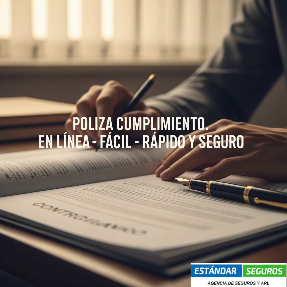 POLIZA CUMPLIMIENTO PARA CONTRATOS